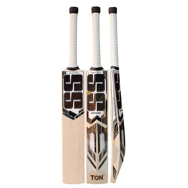 SS English willow cricket bat shown on a plain background