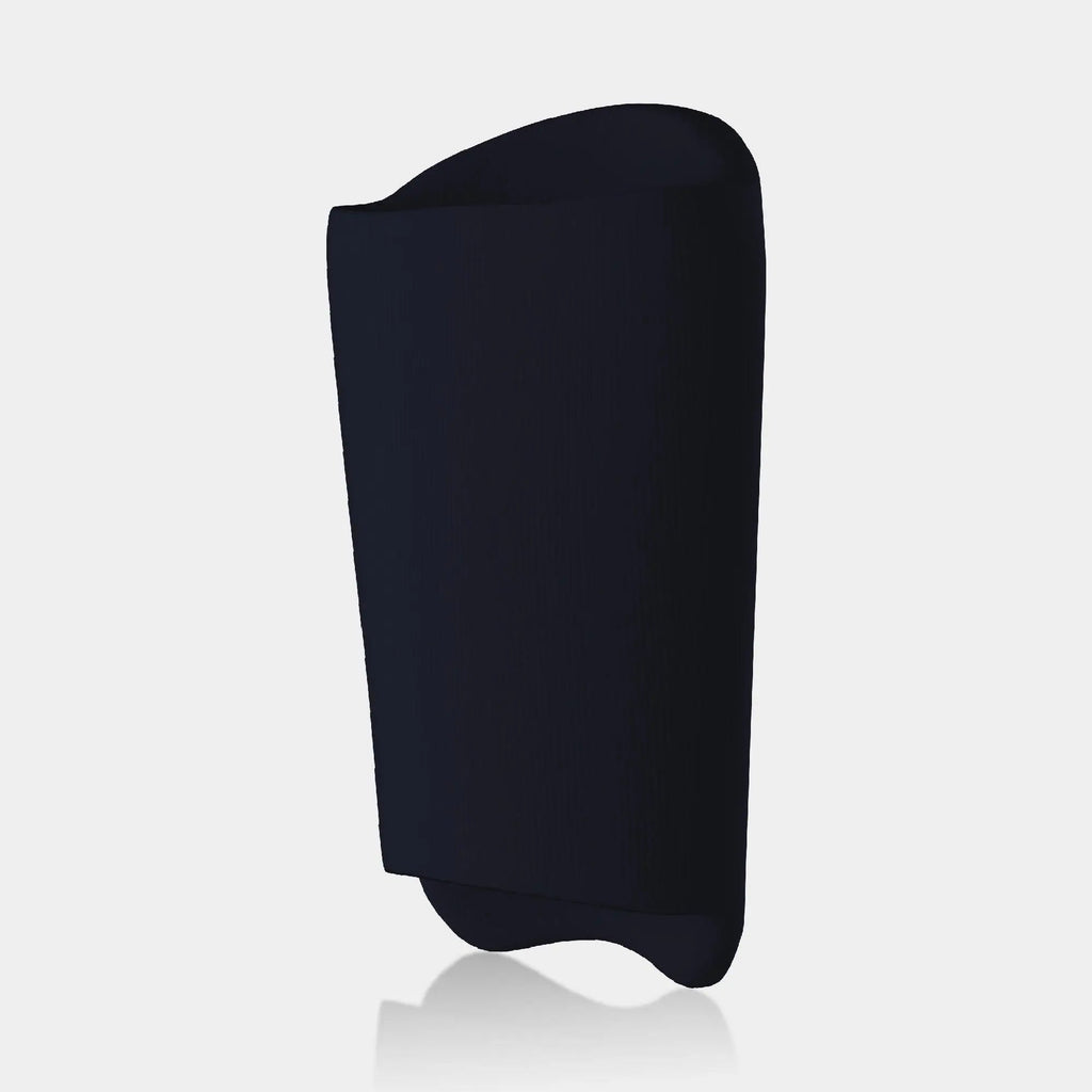 Moonwalkr blue cricket arm guard profile detail