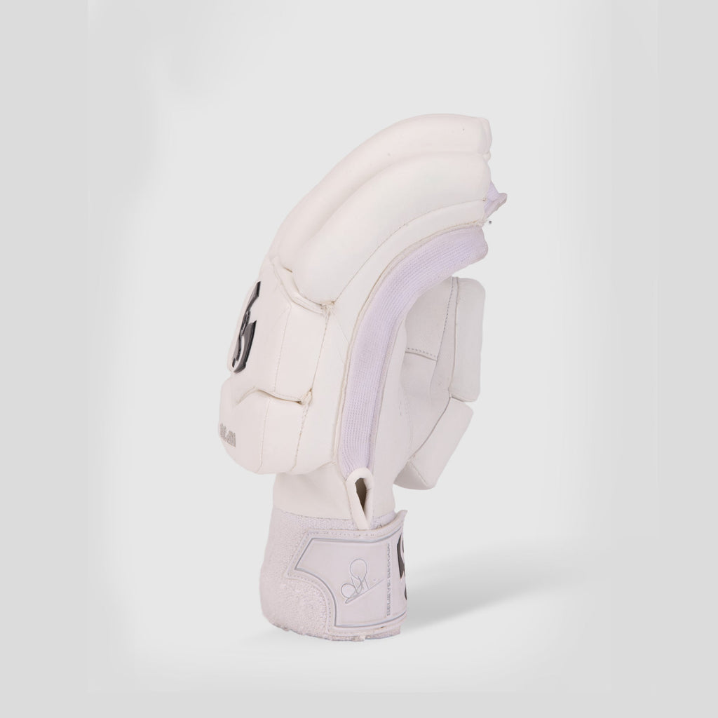 SG HP 33 Cricket Batting Gloves palm and wrist detail