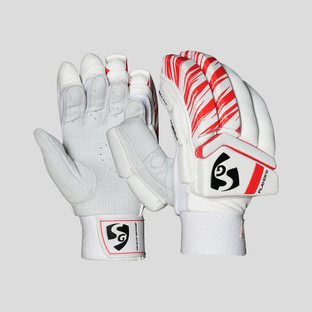 SG Player Cricket Batting Gloves front view