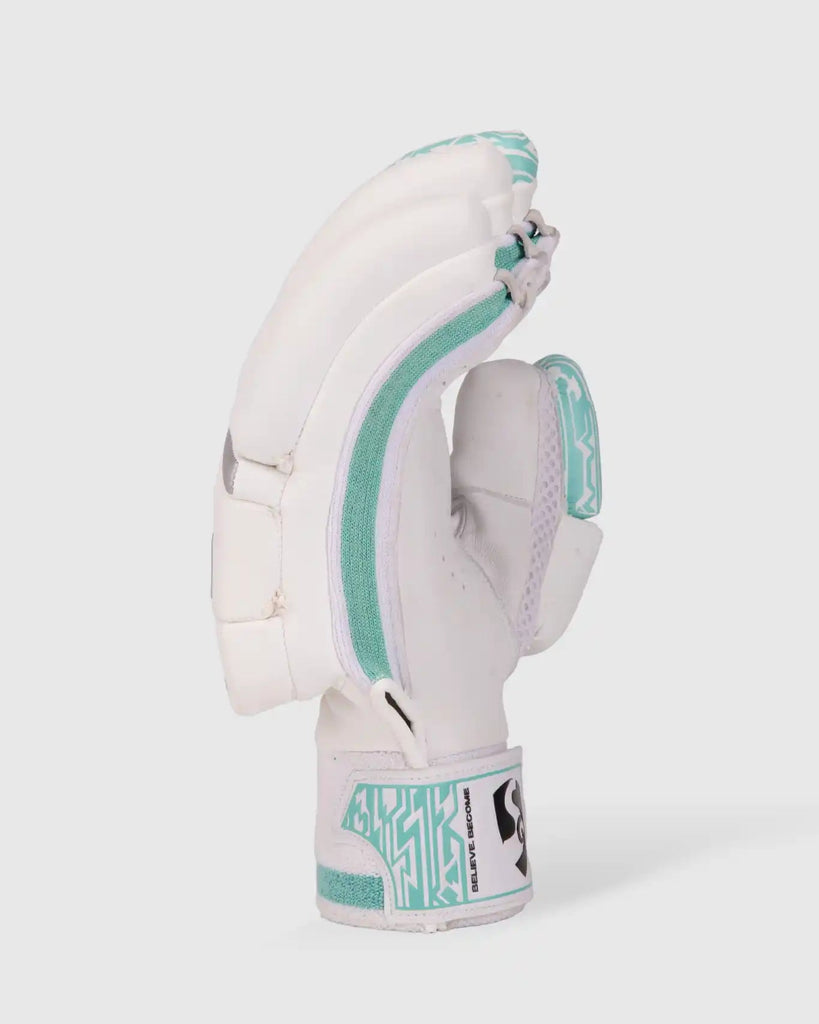 SG Player Edition Cricket Batting Gloves side protection view