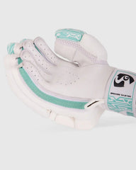 SG Player Edition Cricket Batting Gloves wrist and detail view