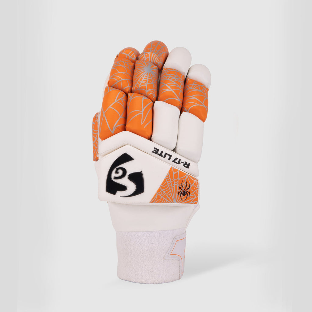 SG RP Lite Cricket Batting Gloves finger protection detail