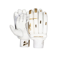 SG Sunny Gold Cricket Batting Gloves front and palm pair view