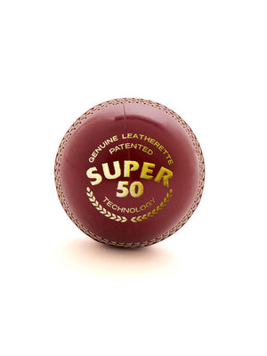 SG SUPER 50 Red Cricket Balls – Box of 12