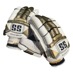 SS Gladiator Cricket Batting Gloves - backhand and protection view