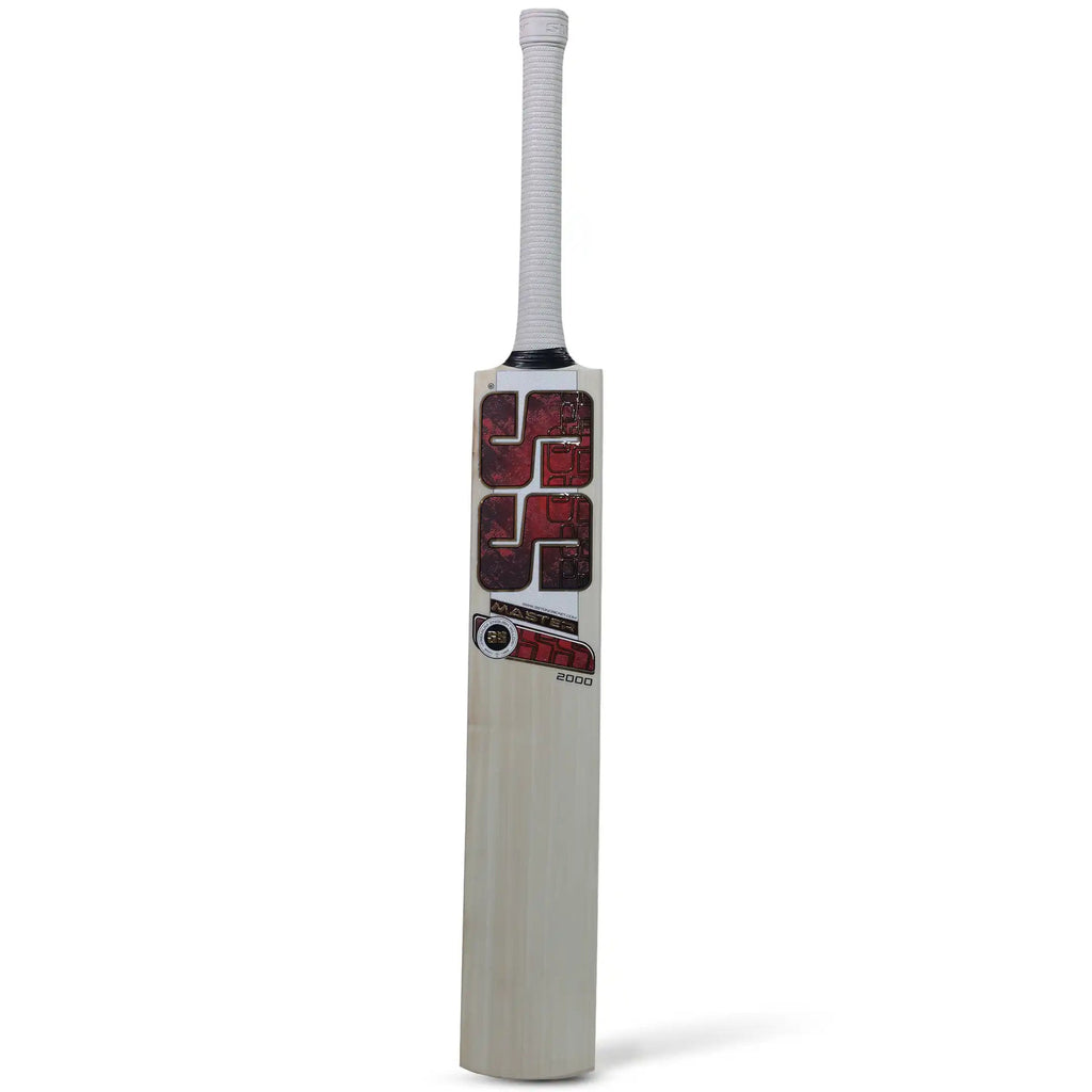 SS Master 2000 English Willow Cricket Bat front view