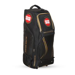SS Super Select Duffle Wheelie Kit Bag - official SS Cricket angled view