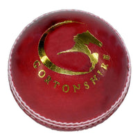 Gortonshire Practice Cricket Ball Red (Alum Tanned) - NZ Cricket Store