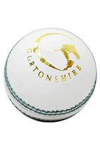 Gortonshire Practice Cricket Ball White (Alum Tanned) - NZ Cricket Store